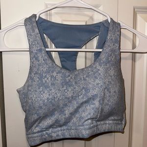 Xs light blue GymShark Sports Bra